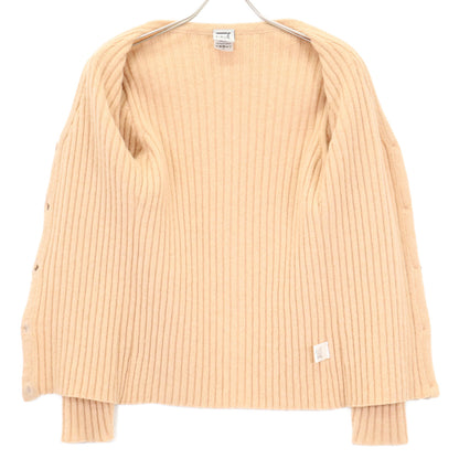 BASERANGE ベースレンジ ﾍﾞｰｼﾞｭ ｳｰﾙ100 ﾆｯﾄｶｰﾃﾞｨｶﾞﾝ トップス Ⅿ