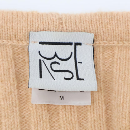 BASERANGE ベースレンジ ﾍﾞｰｼﾞｭ ｳｰﾙ100 ﾆｯﾄｶｰﾃﾞｨｶﾞﾝ トップス Ⅿ