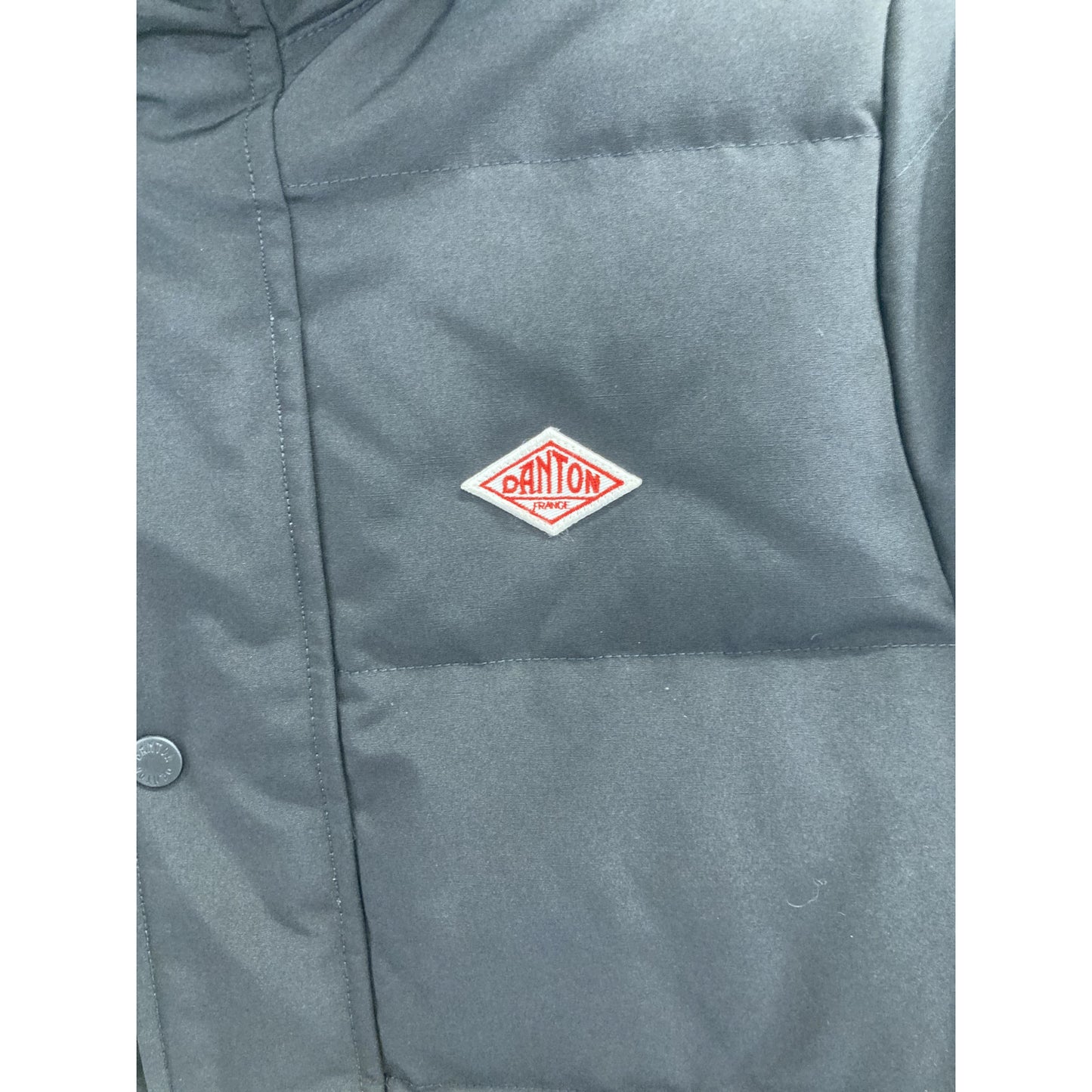 DANTON ダントン ﾌﾞﾗｯｸ ﾌｧｰﾌｰﾃﾞｨ ｷﾙﾄﾀﾞｳﾝｺｰﾄ コート Ｓ
