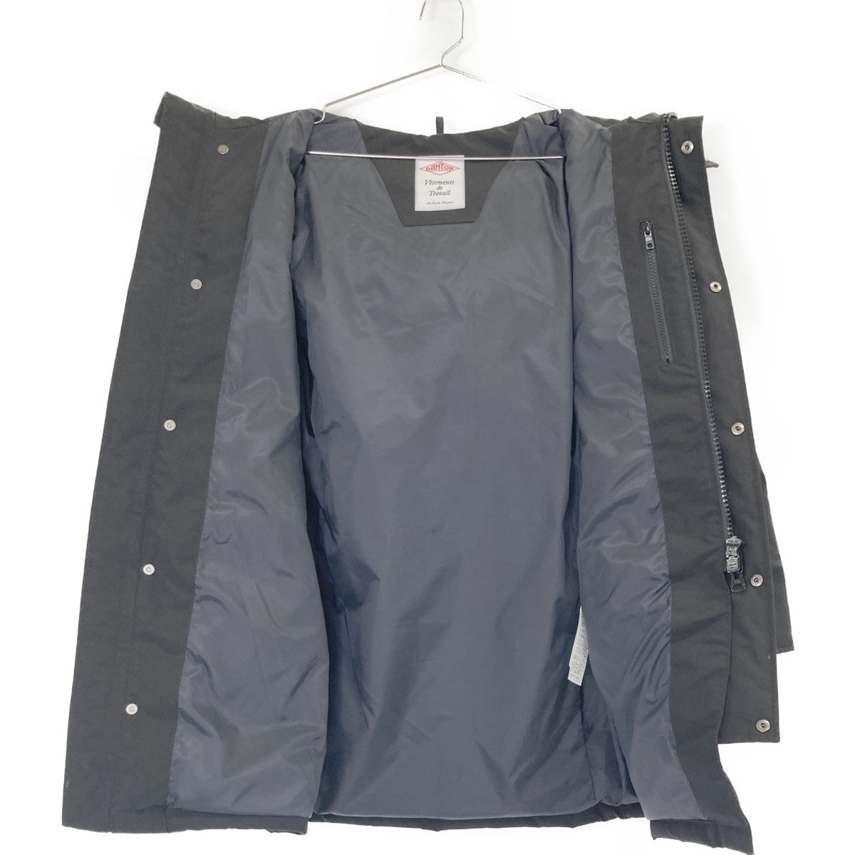 DANTON ダントン ﾌﾞﾗｯｸ ﾌｧｰﾌｰﾃﾞｨ ｷﾙﾄﾀﾞｳﾝｺｰﾄ コート Ｓ