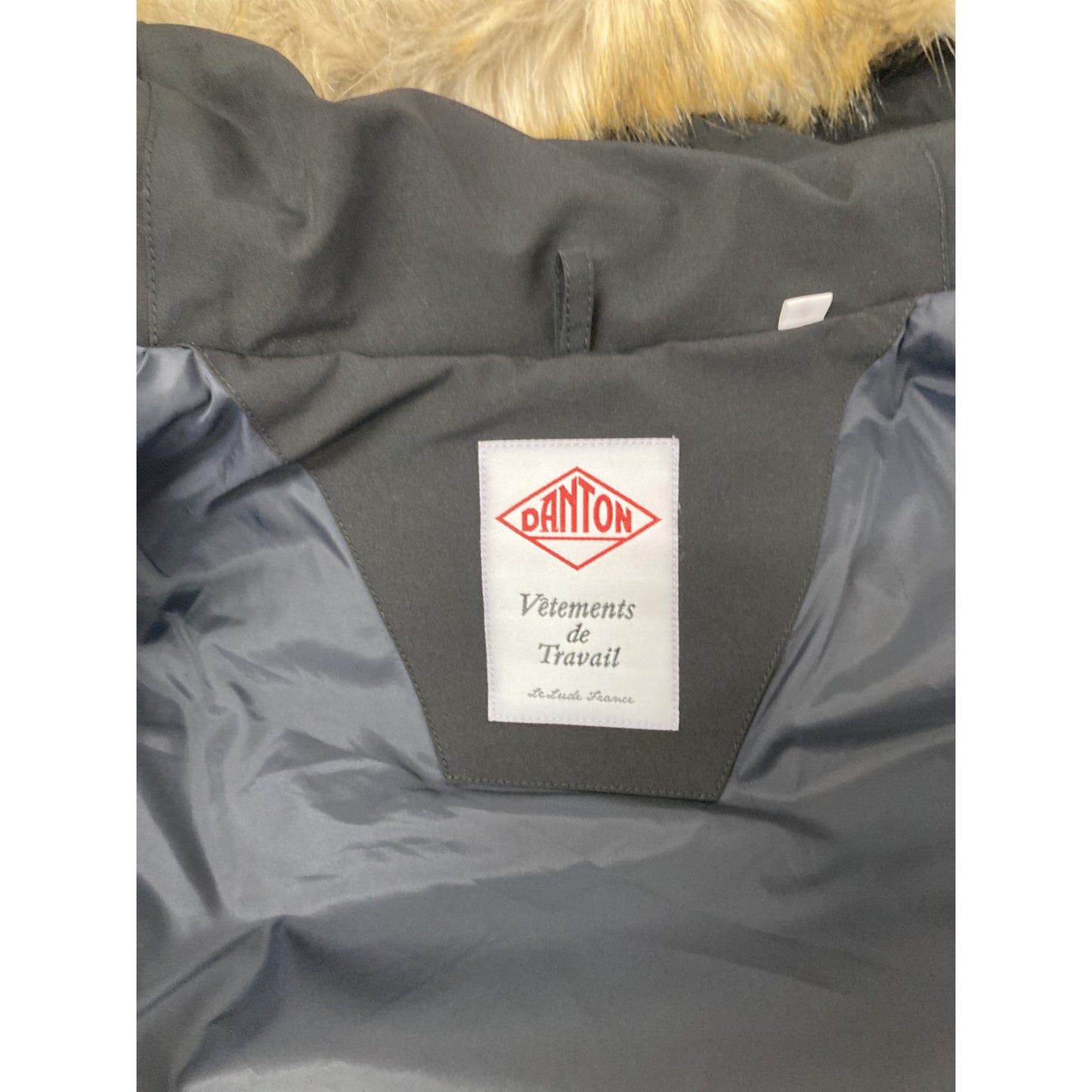 DANTON ダントン ﾌﾞﾗｯｸ ﾌｧｰﾌｰﾃﾞｨ ｷﾙﾄﾀﾞｳﾝｺｰﾄ コート Ｓ