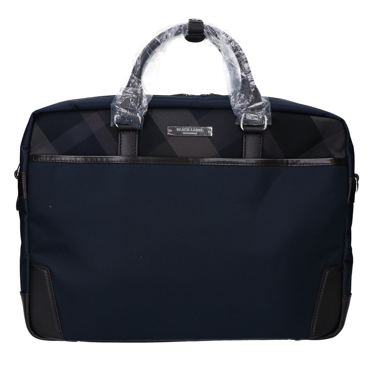 BLACK LABEL CRESTBRIDGE ブラックレーベルクレストブリッジ 【新品同様】51114-805 ナイロンｘカーフ 2WAYショルダー ビジネスバッグ ブリーフケース