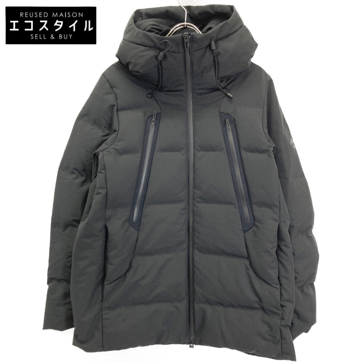 水沢ダウン ミズサワダウン ﾌﾞﾗｯｸ ALLTERRAIN MOUNTAINEER/ｵﾙﾃﾗｲﾝ ﾏｳﾝﾃﾆｱ ジャケット M