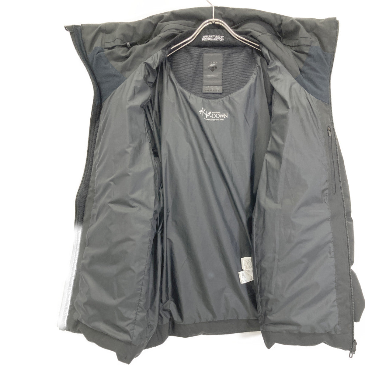 水沢ダウン ミズサワダウン ﾌﾞﾗｯｸ ALLTERRAIN MOUNTAINEER/ｵﾙﾃﾗｲﾝ ﾏｳﾝﾃﾆｱ ジャケット M