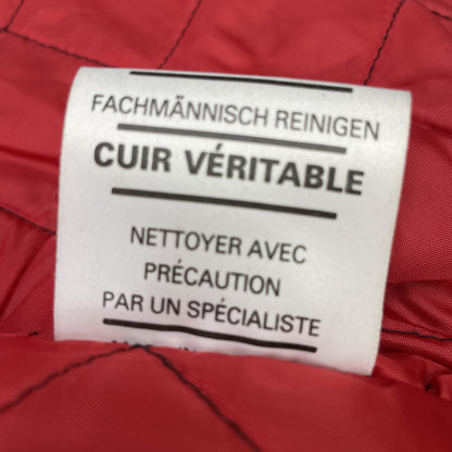 666 666トリプルシックス ﾌﾞﾗｯｸ 死神ﾀｸﾞ ｲﾝｸﾞﾗﾝﾄﾞ製 ﾀﾞﾌﾞﾙﾗｲﾀﾞｰｽｼﾞｬｹｯﾄ ジャケット 42