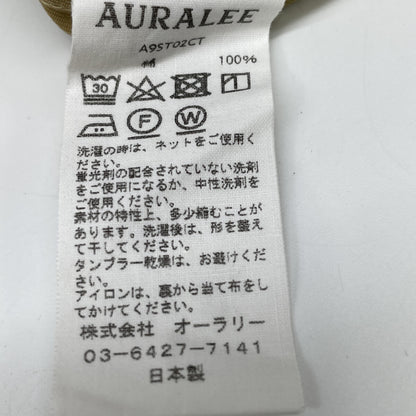 AURALEE オーラリー A9ST02CT ﾍﾞｰｼﾞｭ WASHED CAVALRY TWILL JUMPSUIT ｼﾞｬﾝﾌﾟｽｰﾂ オーバーオール オールインワン 1