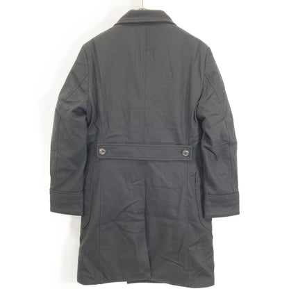 1piu1uguale3 ウノピゥウノウグァーレトレ 【×ﾃﾞｭﾍﾞﾃｨｶ】MRC040 ﾌﾞﾗｯｸ ｽﾄｰﾑｼｽﾃﾑR素材 CHESTER COAT ﾁｪｽﾀｰｺｰﾄ コート IV