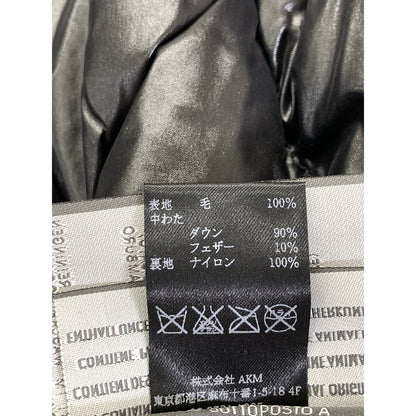 1piu1uguale3 ウノピゥウノウグァーレトレ 【×ﾃﾞｭﾍﾞﾃｨｶ】MRC040 ﾌﾞﾗｯｸ ｽﾄｰﾑｼｽﾃﾑR素材 CHESTER COAT ﾁｪｽﾀｰｺｰﾄ コート IV