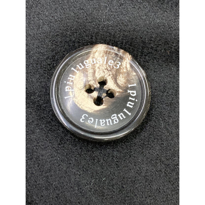 1piu1uguale3 ウノピゥウノウグァーレトレ 【×ﾃﾞｭﾍﾞﾃｨｶ】MRC040 ﾌﾞﾗｯｸ ｽﾄｰﾑｼｽﾃﾑR素材 CHESTER COAT ﾁｪｽﾀｰｺｰﾄ コート IV