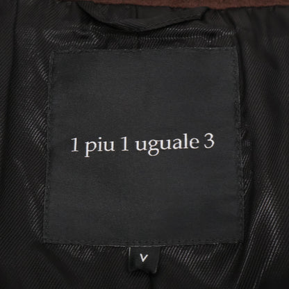 1piu1uguale3 ウノピゥウノウグァーレトレ MRC149 ﾌﾞﾗｳﾝ P COAT Pｺｰﾄ コート V