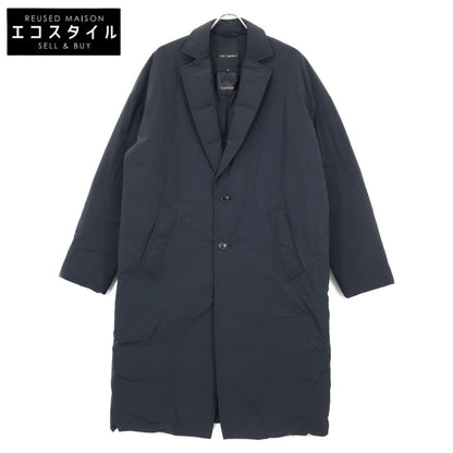 1piu1uguale3 ウノピゥウノウグァーレトレ MRC153 23AW ﾌﾞﾗｯｸ DROP CHESTER DOWN ﾀﾞｳﾝﾁｪｽﾀｰｺｰﾄ コート VI