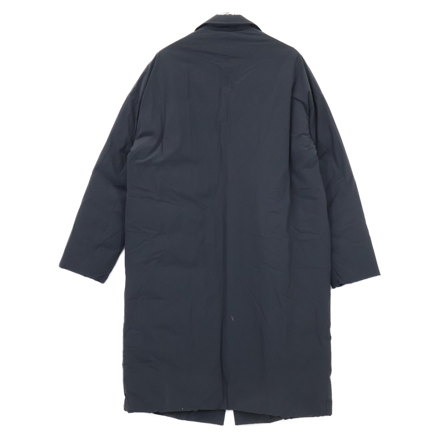 1piu1uguale3 ウノピゥウノウグァーレトレ MRC153 23AW ﾌﾞﾗｯｸ DROP CHESTER DOWN ﾀﾞｳﾝﾁｪｽﾀｰｺｰﾄ コート VI