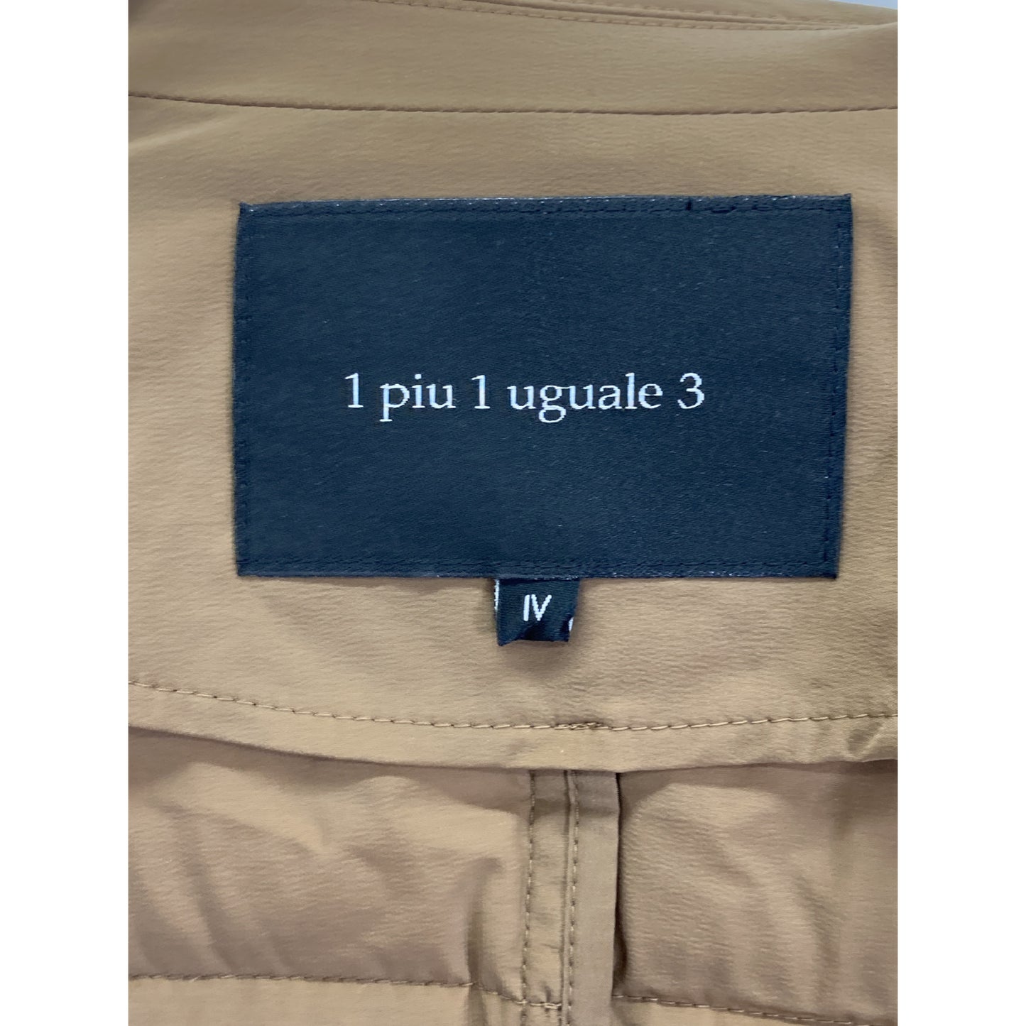 1piu1uguale3 ウノピゥウノウグァーレトレ MRB685 ﾌﾞﾗｳﾝ 4WAY RIB ZIP JKT DOWN 2Bﾃｰﾗｰﾄﾞﾀﾞｳﾝｼﾞｬｹｯﾄ ジャケット IV