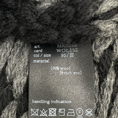 1piu1uguale3 ウノピゥウノウグァーレトレ MRK262 ｸﾞﾚｰ NORDIC BIG CREW ﾉﾙﾃﾞｨｯｸｸﾙｰﾈｯｸﾆｯﾄ トップス Ⅲ