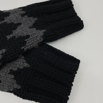 1piu1uguale3 ウノピゥウノウグァーレトレ MRK262 ｸﾞﾚｰ NORDIC BIG CREW ﾉﾙﾃﾞｨｯｸｸﾙｰﾈｯｸﾆｯﾄ トップス Ⅲ