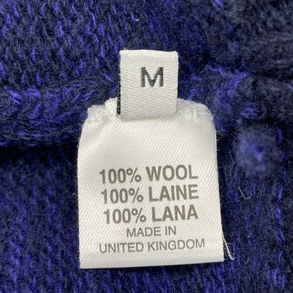 CORGI コーギ ﾊﾟｰﾌﾟﾙ 切り返し ﾛﾝｸﾞｽﾘｰﾌﾞ ﾆｯﾄｶｰﾃﾞｨｶﾞﾝ トップス M