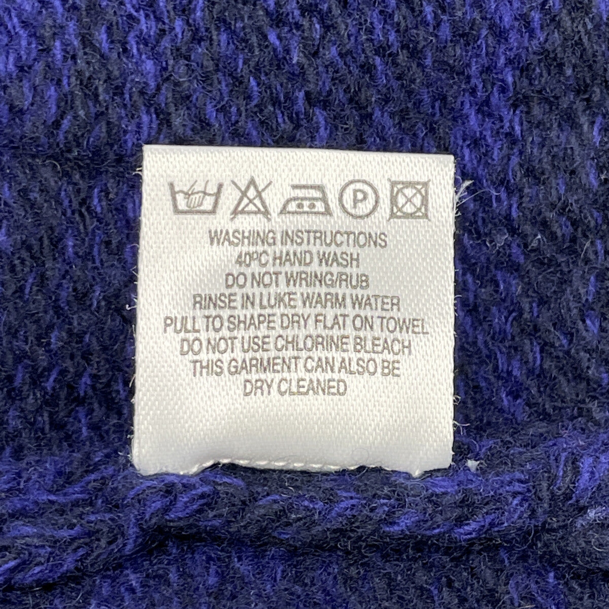 CORGI コーギ ﾊﾟｰﾌﾟﾙ 切り返し ﾛﾝｸﾞｽﾘｰﾌﾞ ﾆｯﾄｶｰﾃﾞｨｶﾞﾝ トップス M