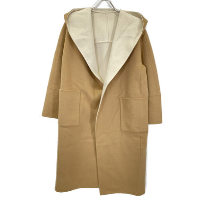 ADORE アドーア 531-6252008 ｷｬﾒﾙ×ｱｲﾎﾞﾘｰ ｶｼﾐﾔ混 2TONEﾌｰﾃﾞｯﾄｺﾝｸﾞｺｰﾄ コート 表記なし