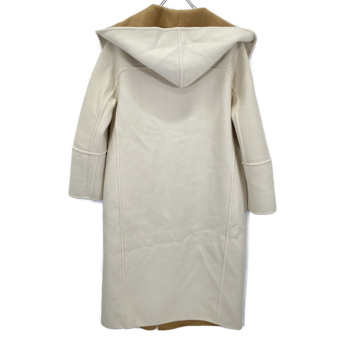 ADORE アドーア 531-6252008 ｷｬﾒﾙ×ｱｲﾎﾞﾘｰ ｶｼﾐﾔ混 2TONEﾌｰﾃﾞｯﾄｺﾝｸﾞｺｰﾄ コート 表記なし