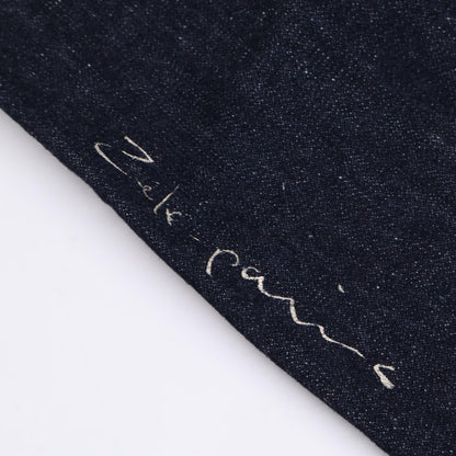 ZELE-PARIS ゼルパリ 267 ｲﾝﾃﾞｨｺﾞ ﾎﾞﾀﾝﾌﾗｲﾃﾞﾆﾑﾊﾟﾝﾂ ボトムス 34