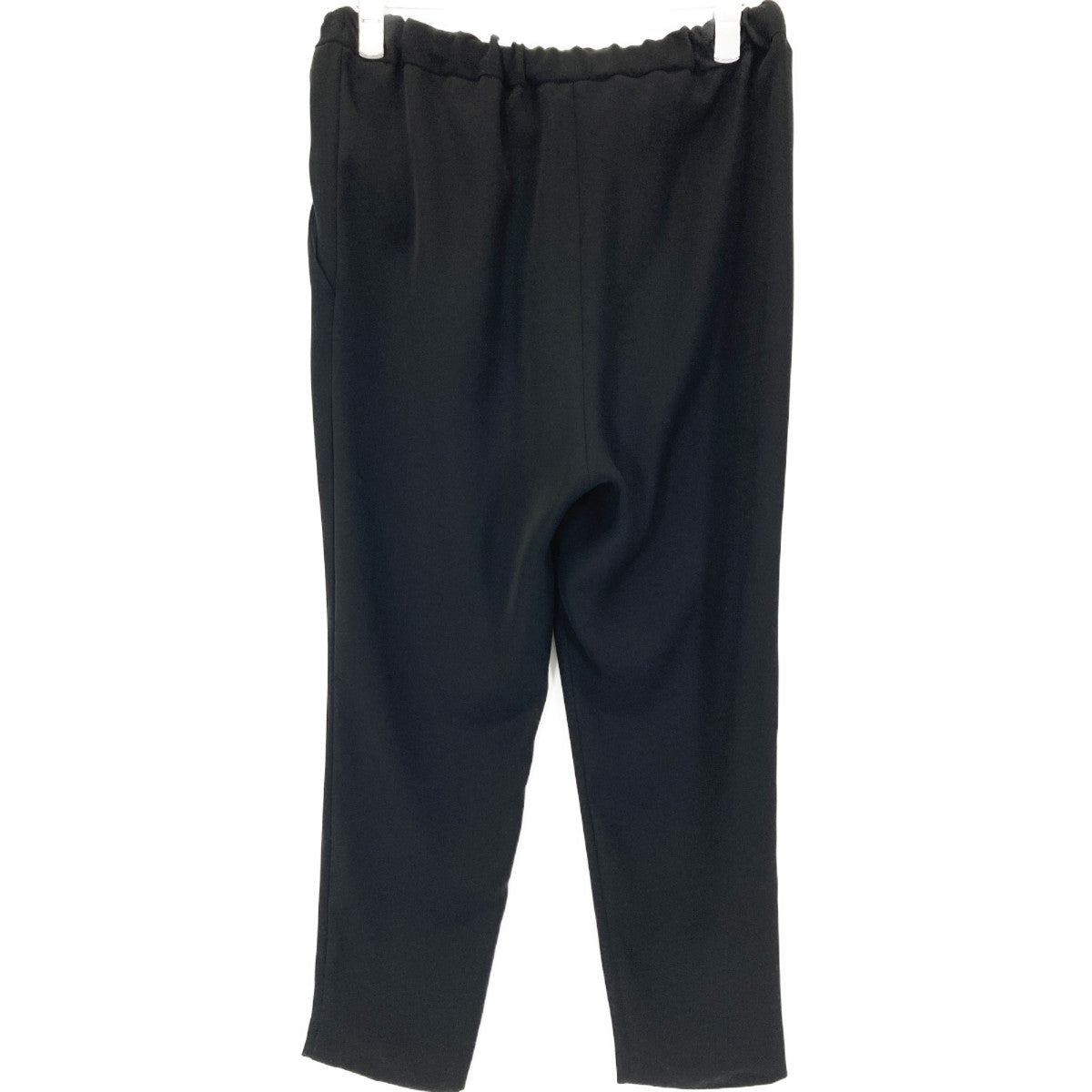 col pierrot コルピエロ 20-030-520-0000 ﾌﾞﾗｯｸ ﾎﾟﾘｴｽﾃﾙ ﾄﾞﾛｰｽﾄﾘﾝｸﾞ ﾃｰﾊﾟｰﾄﾞｲｰｼﾞｰﾊﾟﾝﾂ ボトムス 38