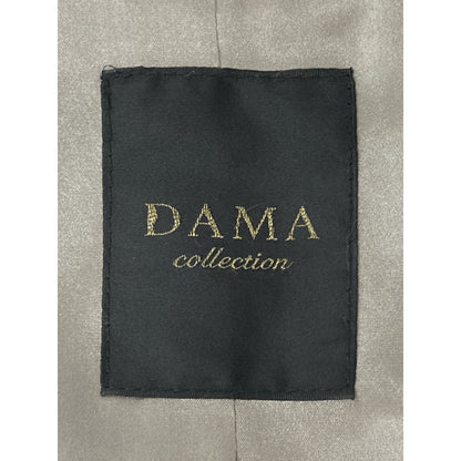 DAMAcollection ダーマコレクション ｸﾞﾚｰ×ﾎﾜｲﾄ ﾐﾝｸ･ﾗﾑﾌｧｰ ﾂｲｰﾄﾞｼﾞｬｹｯﾄ ジャケット 2