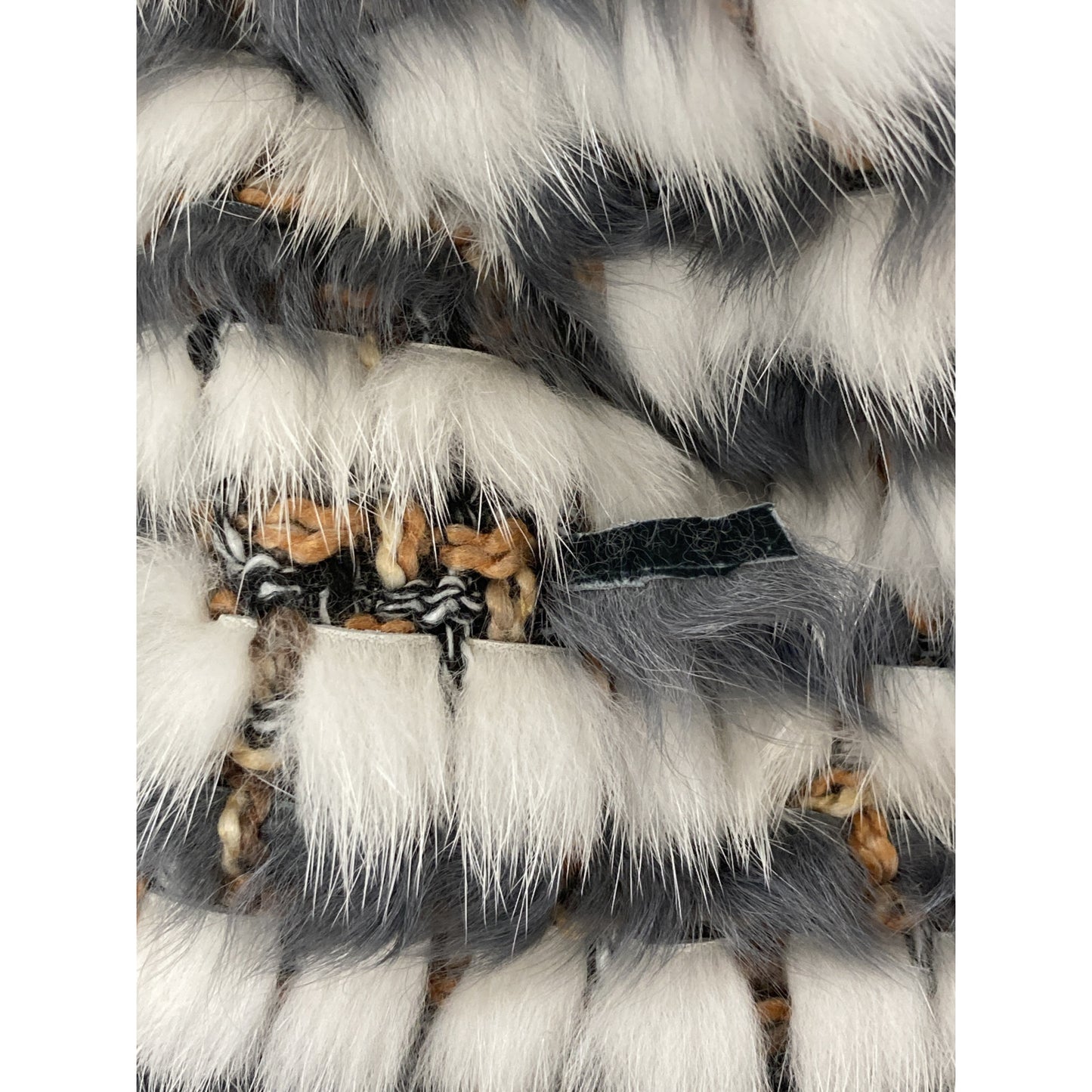 DAMAcollection ダーマコレクション ｸﾞﾚｰ×ﾎﾜｲﾄ ﾐﾝｸ･ﾗﾑﾌｧｰ ﾂｲｰﾄﾞｼﾞｬｹｯﾄ ジャケット 2