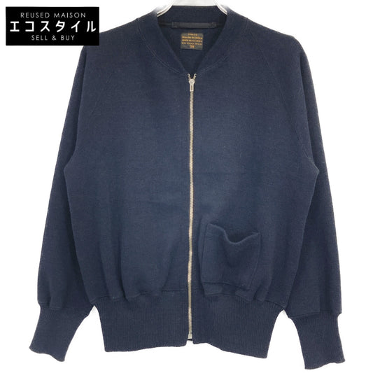 BUZZ RICKSON'S バズリクソンズ BR90259GS ﾈｲﾋﾞｰ Type C-2 ﾘﾌﾞﾆｯﾄ ｼﾞｯﾌﾟｱｯﾌﾟｾｰﾀｰ ジャケット 38