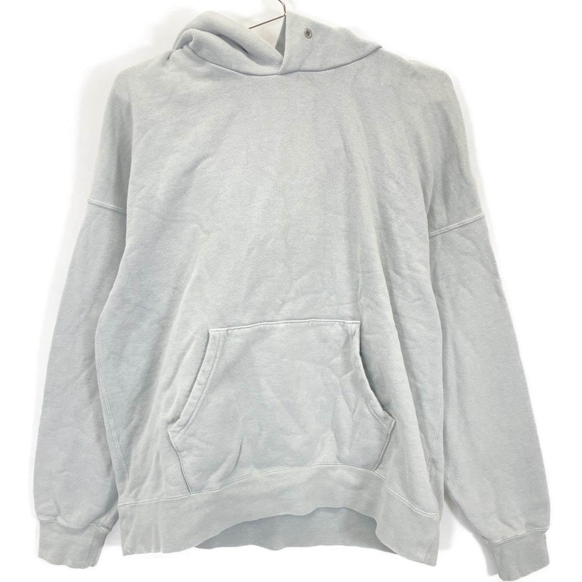 VISVIM ビズビム 25SS 0125105010023 ﾗｲﾄｸﾞﾘｰﾝ JUMBO SB HOODIE P.O. DMGD ｳﾞｨﾝﾃｰｼﾞ加工 ｽｳｪｯﾄﾌｰﾃﾞｨ トップス 2