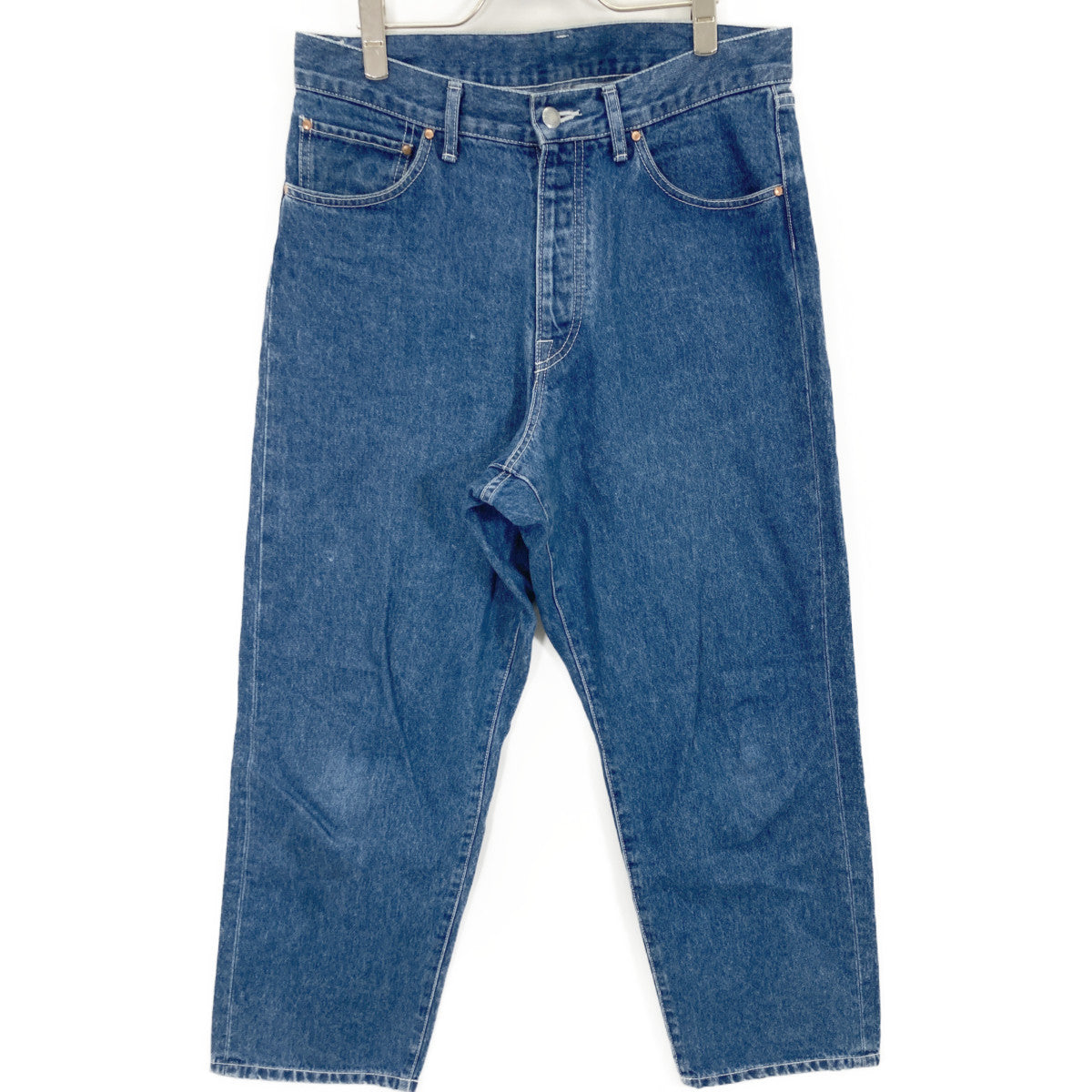 TRADITIONAL WEATHERWEAR トラディショナルウェザーウェア G241CIFPT0313ES 24SS ｲﾝﾃﾞｨｺﾞ UNIONSLACKS 105D ﾃﾞﾆﾑﾊﾟﾝﾂ ボトムス S