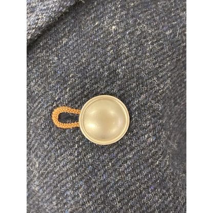 sulvam サルバム SS-C05-400 WOOL-DENIM LONG COAT ｶｯﾄｵﾌﾃﾞｻﾞｲﾝ コート S