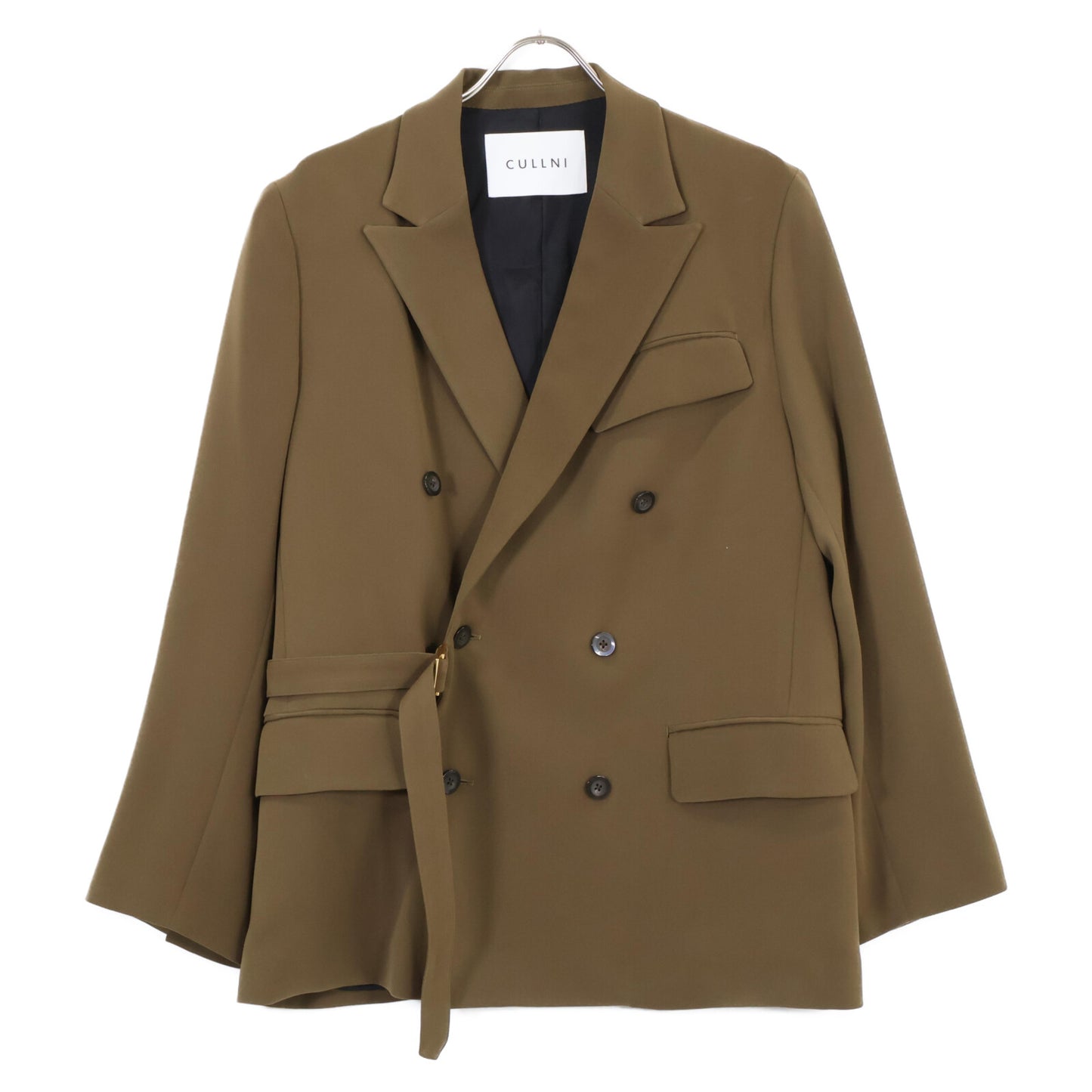 CULLNI クルニ 22AW 22-AW-027 ﾌﾞﾗｳﾝ ﾀﾞﾌﾞﾙｻﾃﾝﾀｲﾛｯｹﾝｼﾞｬｹｯﾄ ジャケット 1