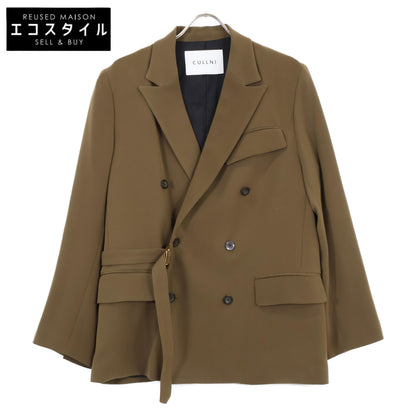 CULLNI クルニ 22AW 22-AW-027 ﾌﾞﾗｳﾝ ﾀﾞﾌﾞﾙｻﾃﾝﾀｲﾛｯｹﾝｼﾞｬｹｯﾄ ジャケット 1