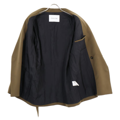 CULLNI クルニ 22AW 22-AW-027 ﾌﾞﾗｳﾝ ﾀﾞﾌﾞﾙｻﾃﾝﾀｲﾛｯｹﾝｼﾞｬｹｯﾄ ジャケット 1