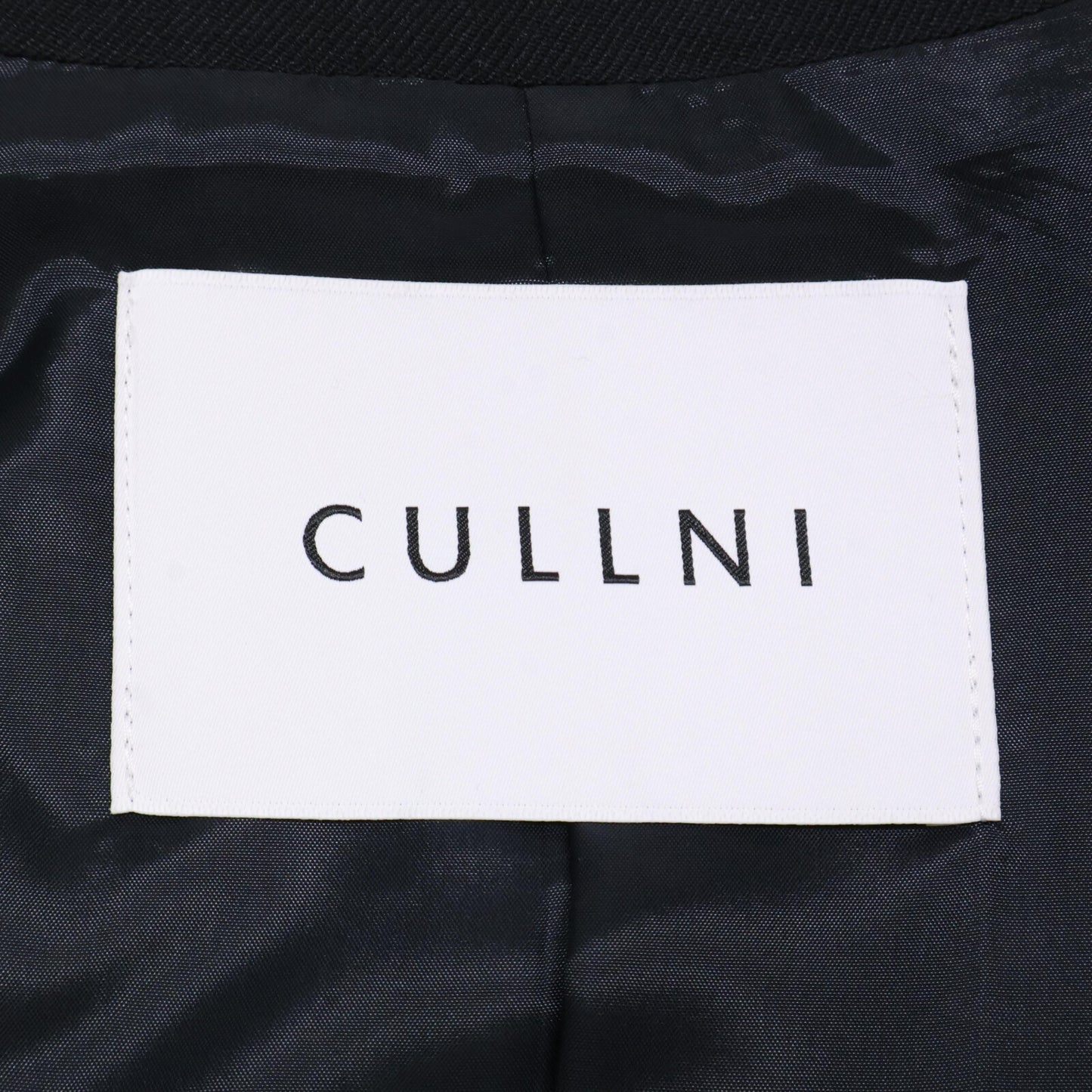 CULLNI クルニ 【DJ松永ｺﾗﾎﾞ】112654026 ﾌﾞﾗｯｸ ﾀｲﾛｯｹﾝ ﾃｰﾗｰﾄﾞｼﾞｬｹｯﾄ ジャケット 1