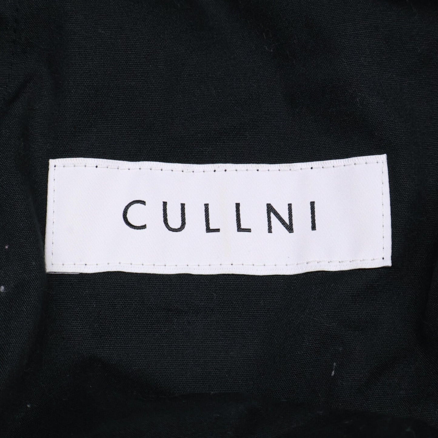 CULLNI クルニ 【STUDIOUS別注】112541006 ﾈｲﾋﾞｰ ﾍﾞﾙﾃｯﾄﾞﾊﾟﾝﾂ ボトムス 1