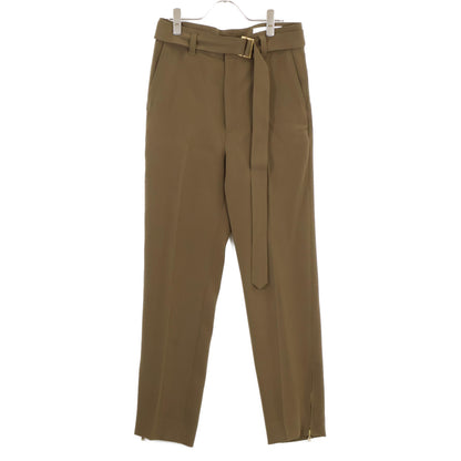 CULLNI クルニ 22AW 22-AW-005 ﾌﾞﾗｳﾝ ﾀﾞﾌﾞﾙｻﾃﾝｼﾞｯﾌﾟﾍﾑﾃｰﾊﾟｰﾄﾞ ボトムス 1