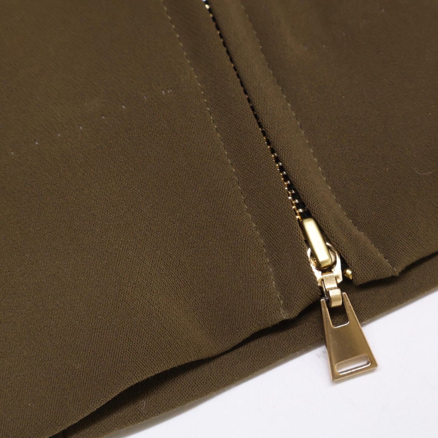 CULLNI クルニ 22AW 22-AW-005 ﾌﾞﾗｳﾝ ﾀﾞﾌﾞﾙｻﾃﾝｼﾞｯﾌﾟﾍﾑﾃｰﾊﾟｰﾄﾞ ボトムス 1