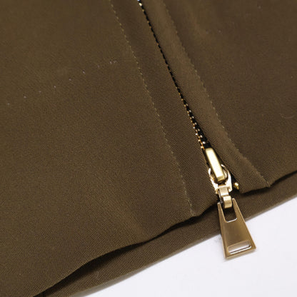 CULLNI クルニ 22AW 22-AW-005 ﾌﾞﾗｳﾝ ﾀﾞﾌﾞﾙｻﾃﾝｼﾞｯﾌﾟﾍﾑﾃｰﾊﾟｰﾄﾞ ボトムス 1