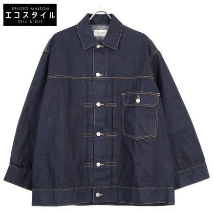 beautifulpeople ビューティフルピープル 1000102017 ｲﾝﾃﾞｨｺﾞ ｾﾙﾋﾞｯｼﾞﾃﾞﾆﾑ ﾋﾞｯｸﾞﾌﾞﾙｿﾞﾝ ジャケット 38