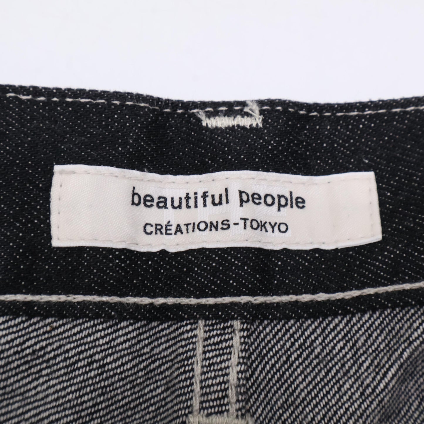 beautifulpeople ビューティフルピープル 1000105019 ｲﾝﾃﾞｨｺﾞ Selvedge denim THE/a oldies fit ボトムス 36