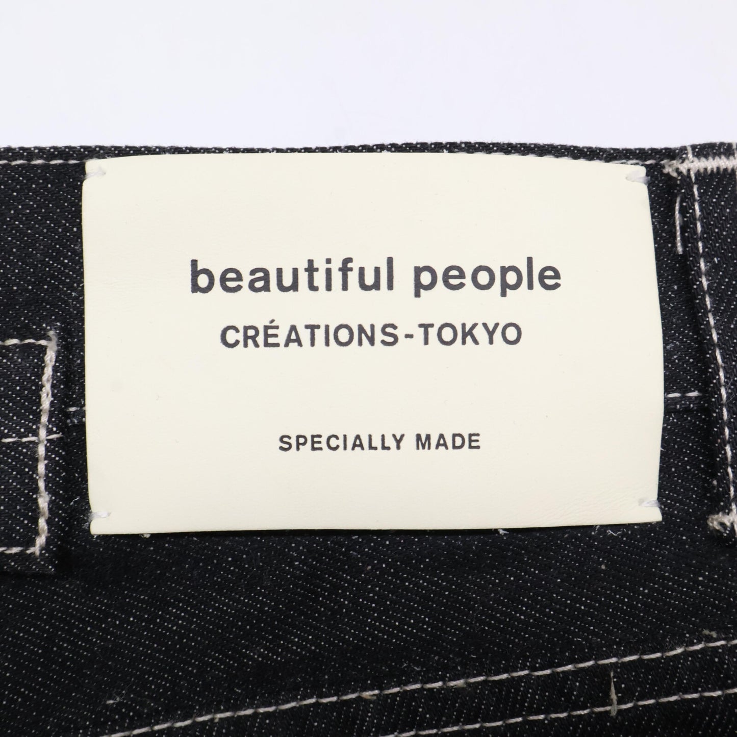 beautifulpeople ビューティフルピープル 1000105019 ｲﾝﾃﾞｨｺﾞ Selvedge denim THE/a oldies fit ボトムス 36