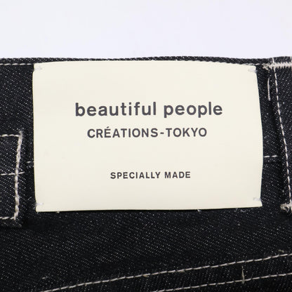 beautifulpeople ビューティフルピープル 1000105019 ｲﾝﾃﾞｨｺﾞ Selvedge denim THE/a oldies fit ボトムス 36