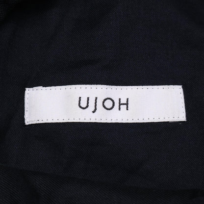 ウジョー 【STUDIOUS別注】M762-P58-151 ﾌﾞﾗｯｸ ｽﾄﾗｲﾌﾟ ﾍﾞﾙﾃｯﾄﾞﾜｲﾄﾞﾊﾟﾝﾂ ボトムス 2