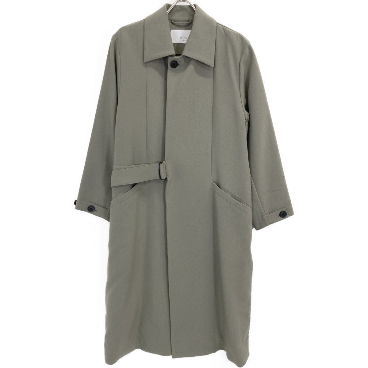 A+TOKYO エープラストーキョー 242554001 ｶｰｷ ｼﾞｯﾌﾟｱｯﾌﾟ ｽﾃﾝｶﾗｰﾀｲﾛｯｹﾝｺｰﾄ コート 1