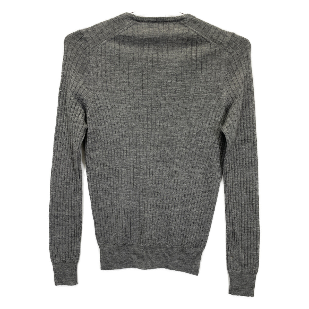 DRAWER ドゥロワー ｸﾞﾚｰ ｶｼﾐﾔ×ｼﾙｸ ﾛﾝｸﾞｽﾘｰﾌﾞ ﾆｯﾄ トップス 1