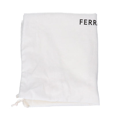 Salvatore Ferragamo サルヴァトーレフェラガモ 6798 FIAMMA M/フィアンマ ミディアム 型押しカーフスキン ショルダーバッグ