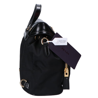 PRADA プラダ 新品未使用 1BZ075 リナイロンxブラッシュドレザー ショルダーバッグ