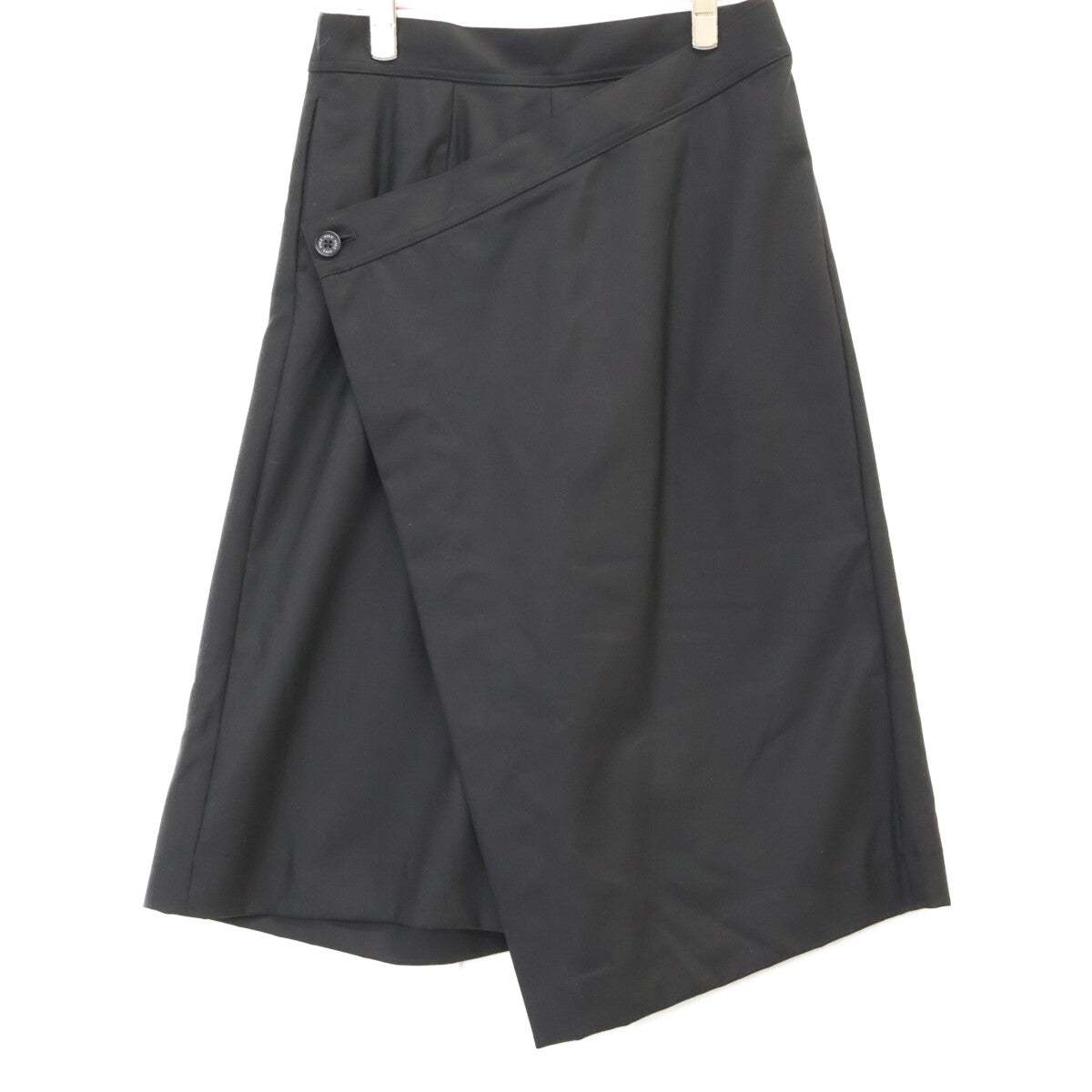 HYKE ハイク 新品同様 181-13123 ウール×シルク ラップワイドパンツキュロット ボトムス 01