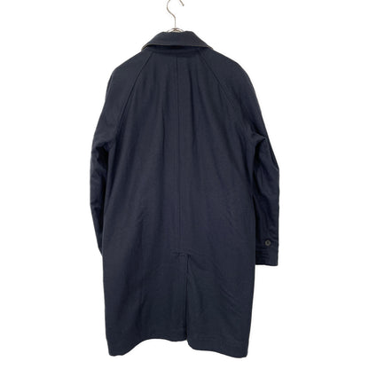 VAN JACKET ヴァンジャケット RW-77502 ベージュ×ネイビー リバーシブル ステンカラーコート コート L